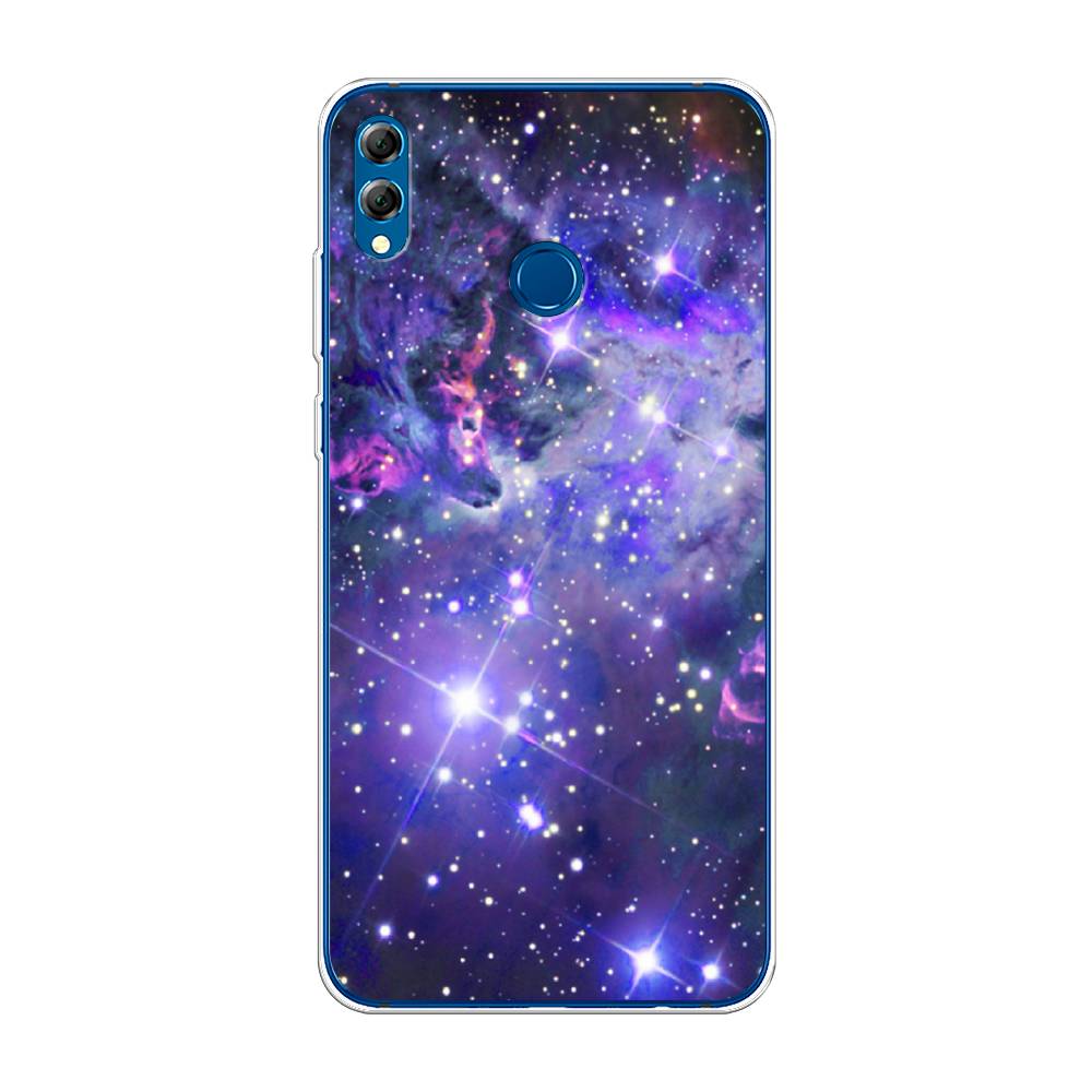 

Чехол Awog на Honor 8X Max "Яркая галактика", Фиолетовый, 66550-4