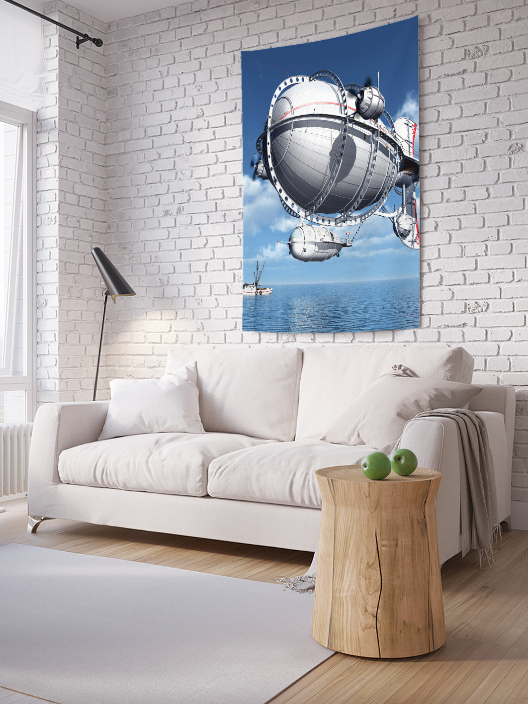 

Вертикальное фотопанно на стену JoyArty Гинденбург 100x150 см, Гинденбург