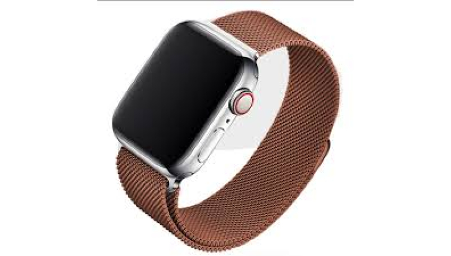 

Ремешок для Apple Watch 38mm/40mm Milanese Loop Brown, Коричневый, Ремешок Apple Watch 38mm/40mm