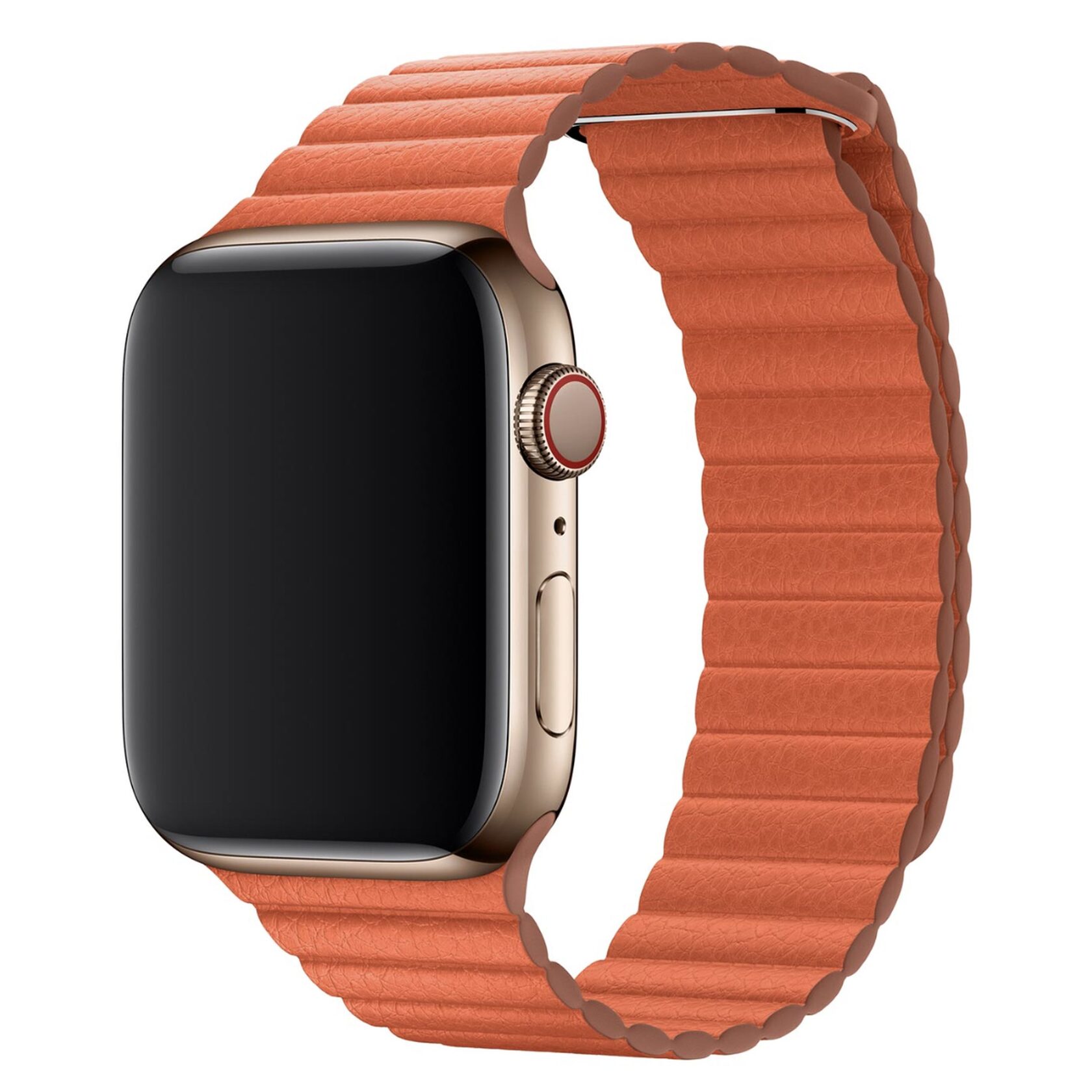 

Ремешок из экокожи для Apple Watch 44/42mm (Оранжевый)