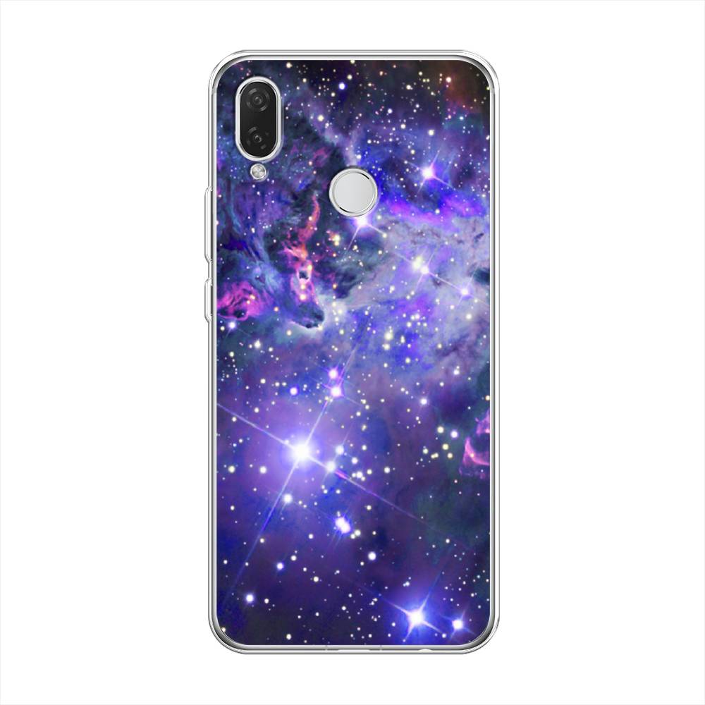 

Чехол Awog на Huawei Nova 3i "Яркая галактика", Фиолетовый, 68350-4