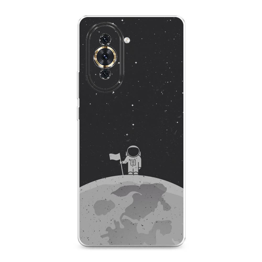 

Чехол Awog на Huawei Nova 10 "Первый на Луне", Разноцветный, 6108950-4