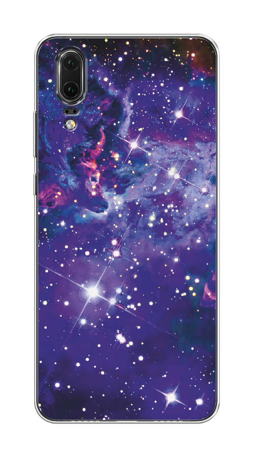 

Чехол Awog на Huawei P20 "Яркая галактика", Фиолетовый, 64350-4