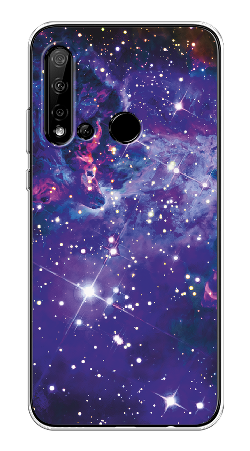 

Чехол Awog на Huawei P20 lite 2019 "Яркая галактика", Фиолетовый, 69750-4
