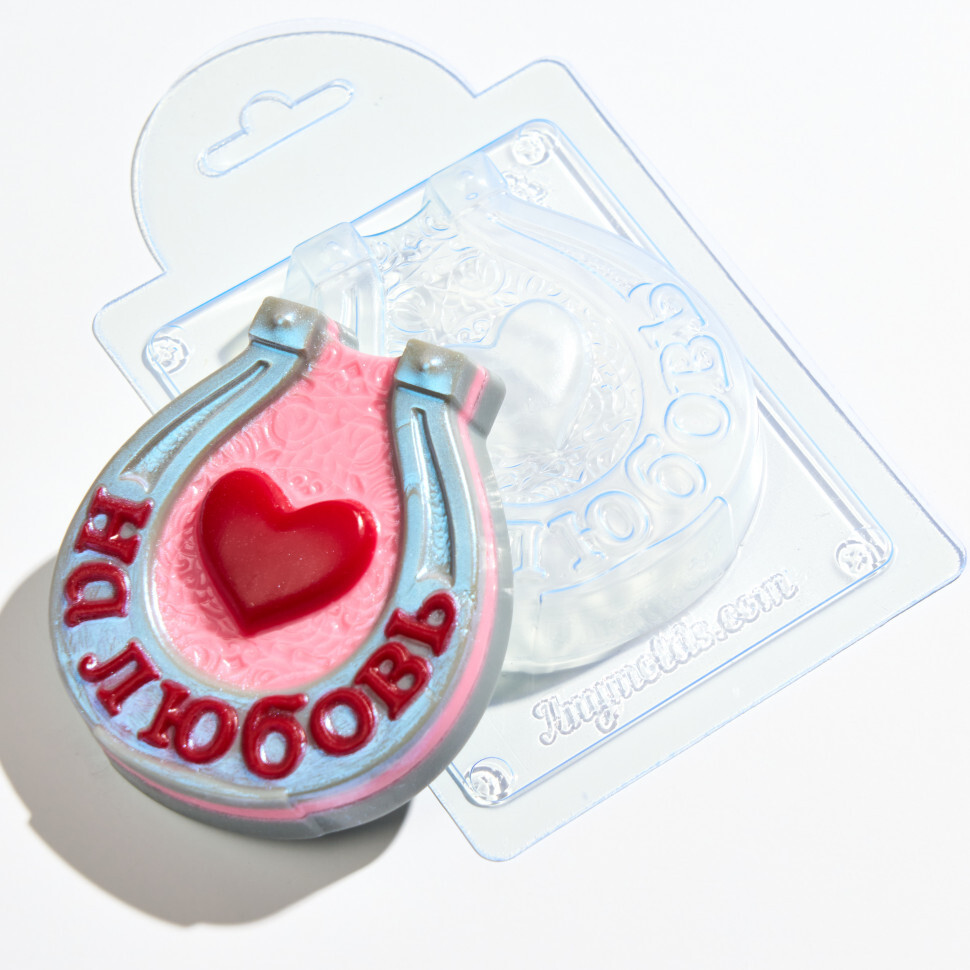 

Подкова На любовь форма из пластика для мыла, шоколада AnyMolds
