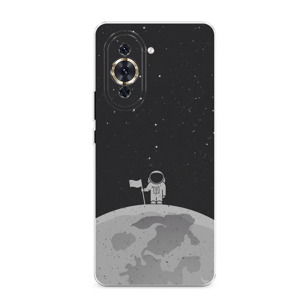 

Чехол Awog на Huawei Nova 10 Pro "Первый на Луне", Разноцветный, 6109050-4