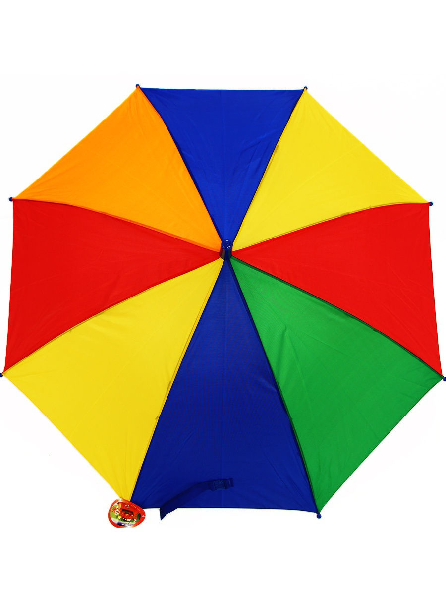

Зонт-трость детский "Радуга" RAIN-PROOF полуавтомат 304/синий, Разноцветный, 304