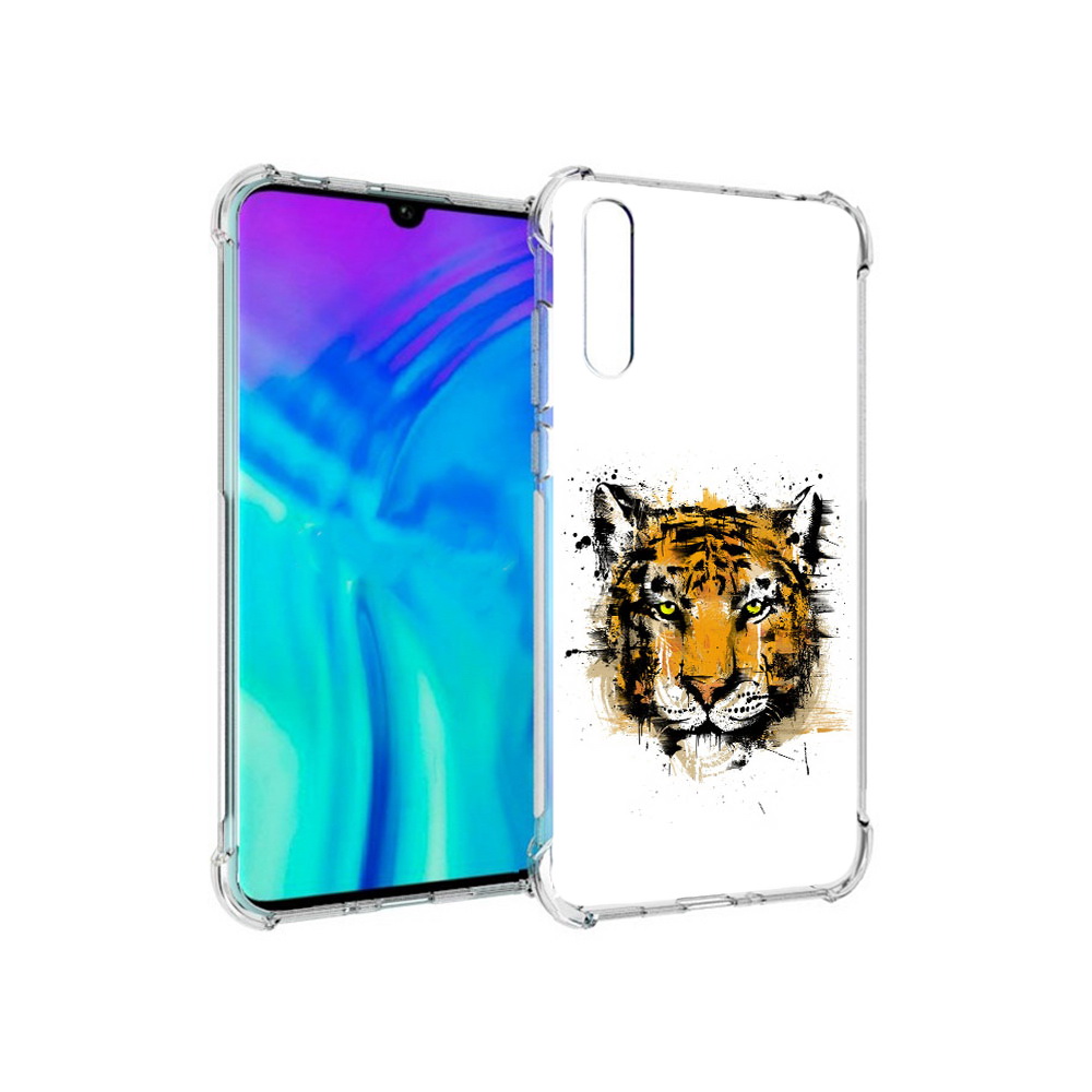 

Чехол MyPads Tocco для Huawei Enjoy 10s тигруля, Прозрачный, Tocco