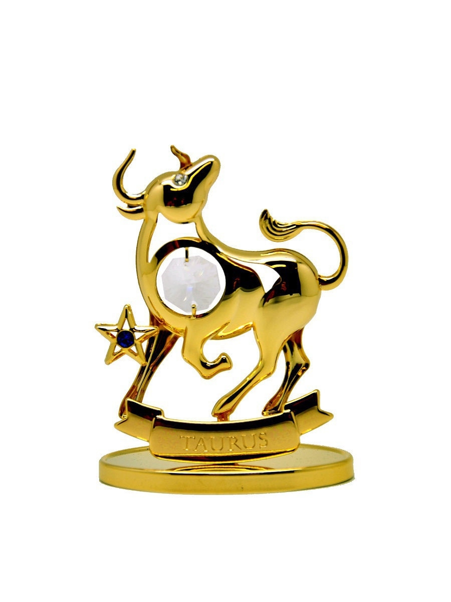 

Фигурка зодиак Телец CRYSTOCRAFT 258-001-GCL золотистый, 258-001-GCL