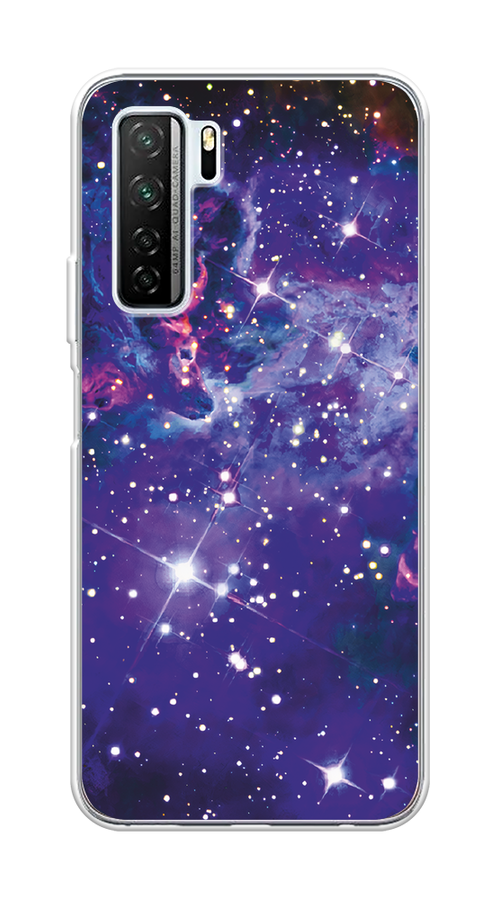 

Чехол Awog на Huawei P40 lite 5G "Яркая галактика", Фиолетовый, 6103050-4
