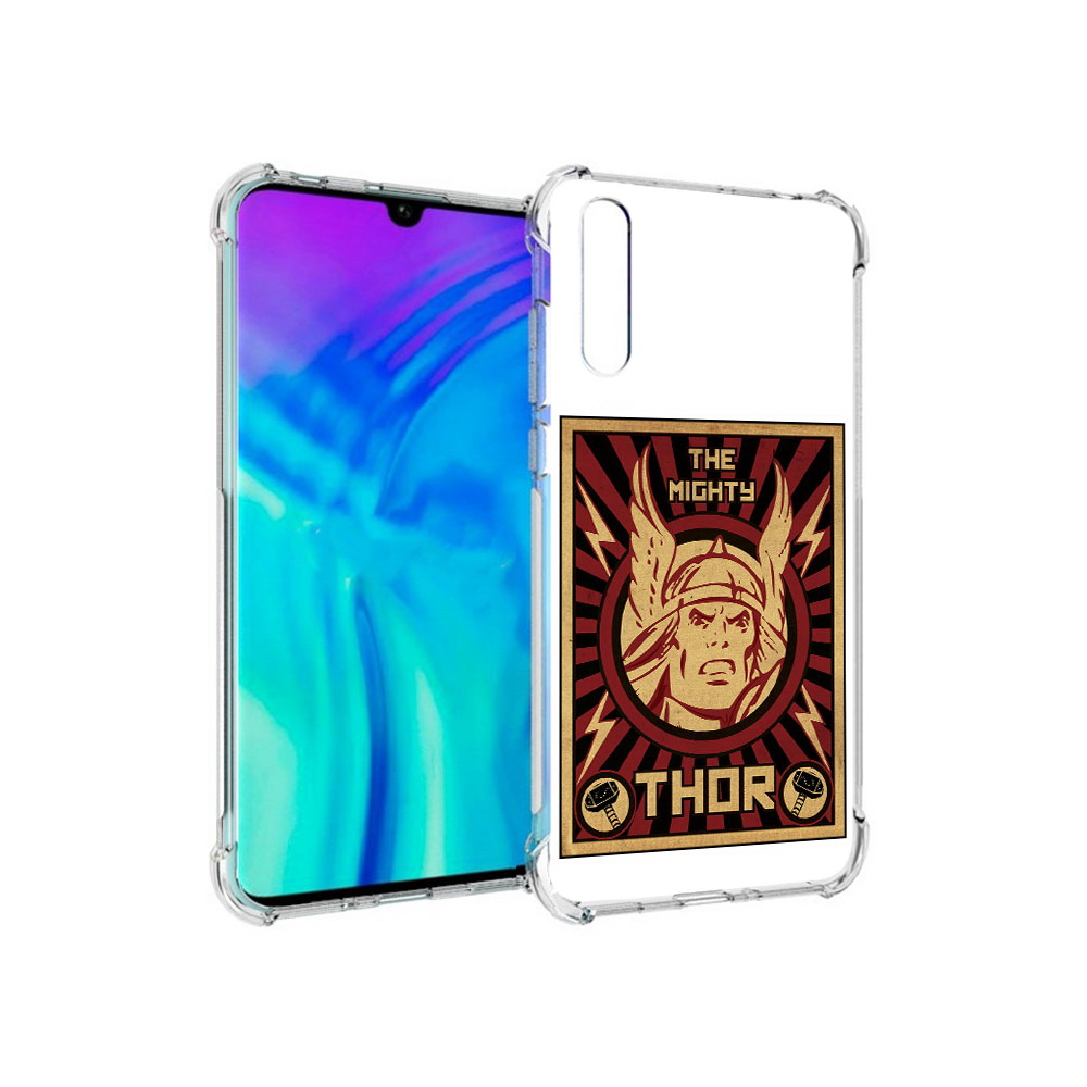 

Чехол MyPads Tocco для Huawei Enjoy 10s тор лицо, Прозрачный, Tocco