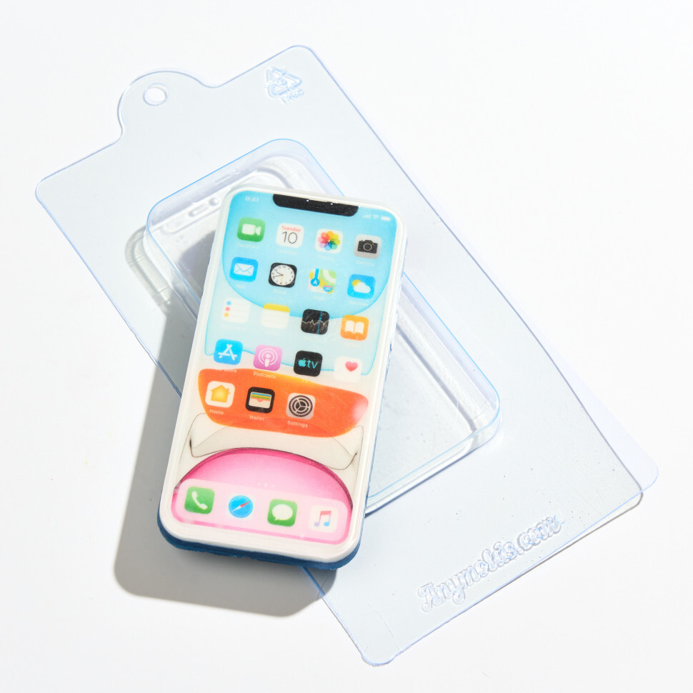 

Новый смартфон форма из пластика для мыла, шоколада AnyMolds