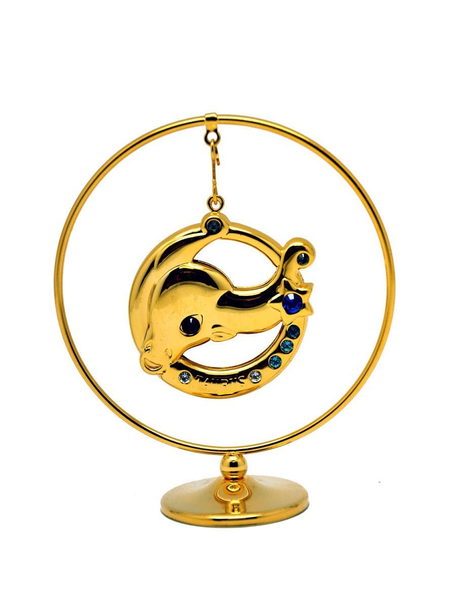 

Фигурка зодиак Телец CRYSTOCRAFT 451-105-GMX золотистый, 451-105-GMX