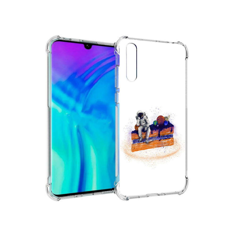

Чехол MyPads Tocco для Huawei Enjoy 10s торт с планетами, Прозрачный, Tocco