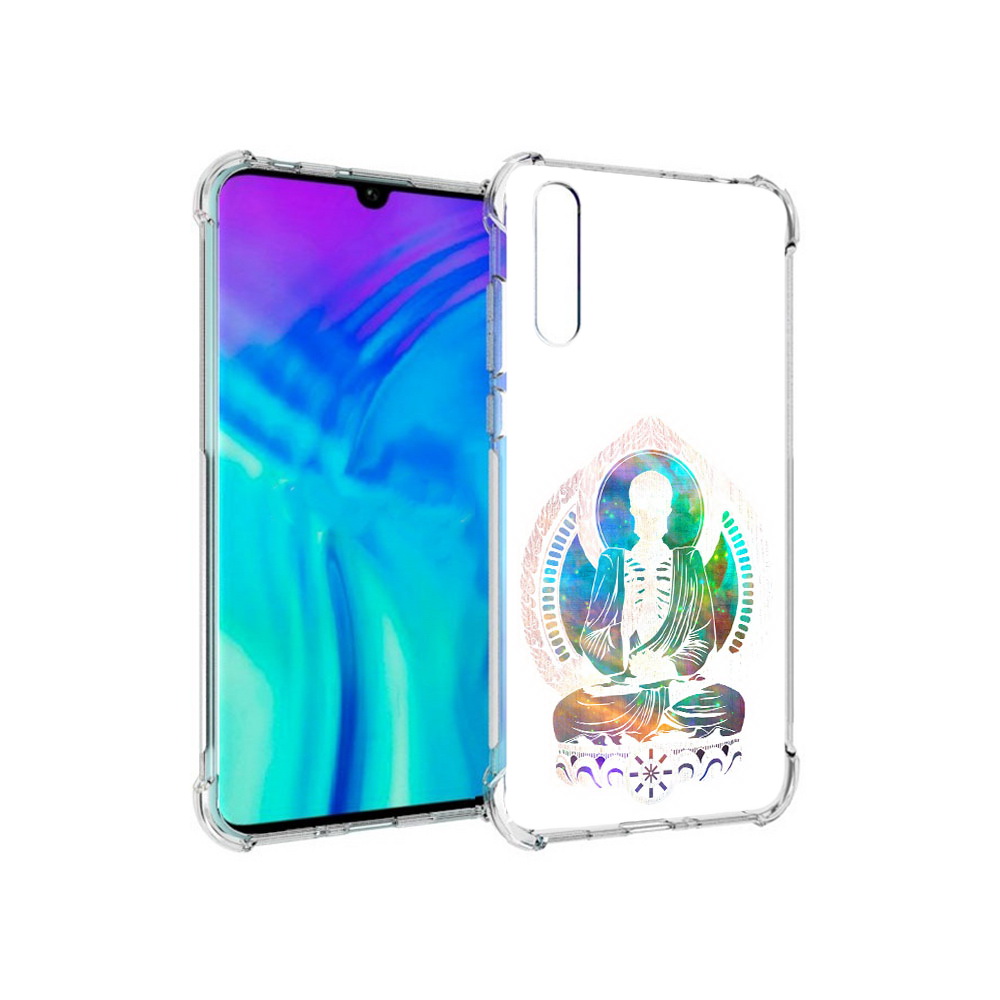 

Чехол MyPads Tocco для Huawei Enjoy 10s умный скелет, Прозрачный, Tocco