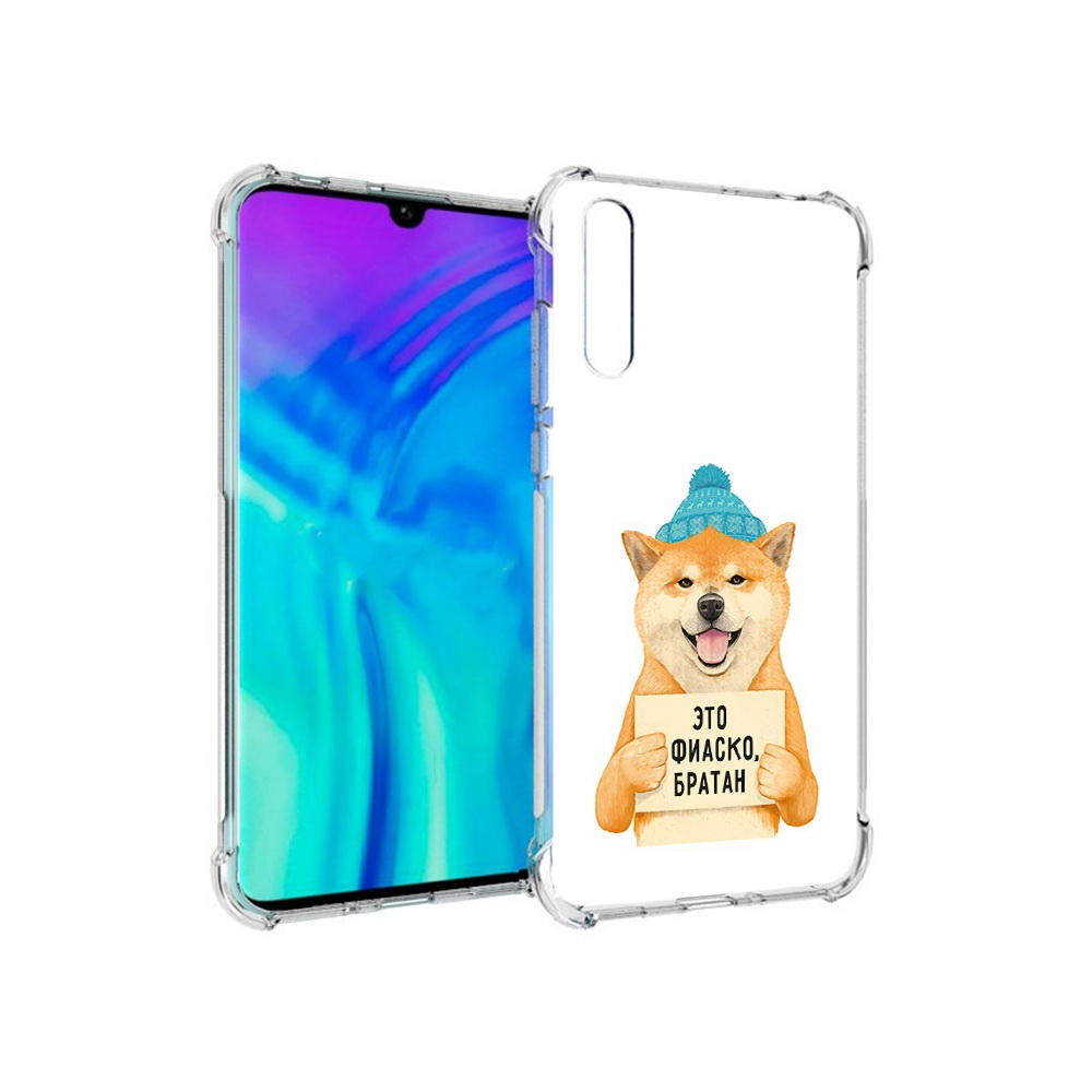 

Чехол MyPads Tocco для Huawei Enjoy 10s фиаско, Прозрачный, Tocco