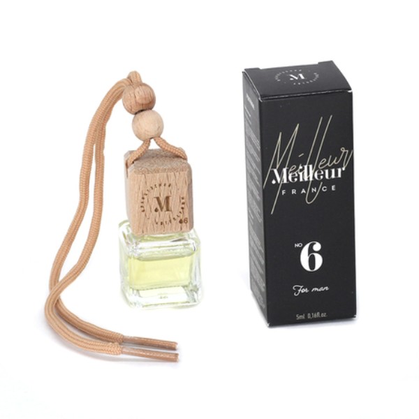 

Ароматизатор на зеркало Meilleur (M) №6 по мотивам Paco Rabanne XS Black 5 мл