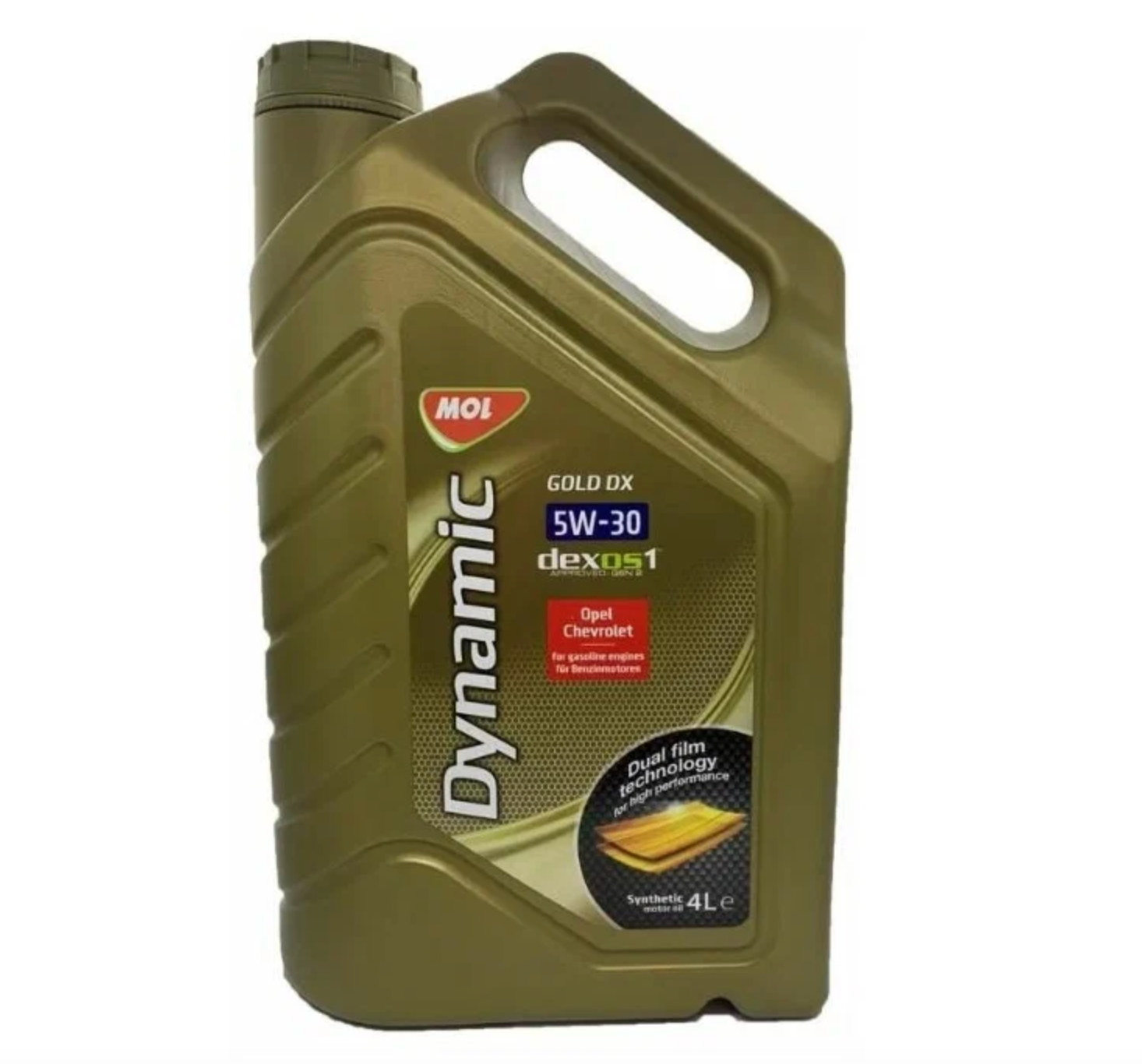 Моторное масло MOL Dynamic Gold DX 5W-30 4 л 13302295