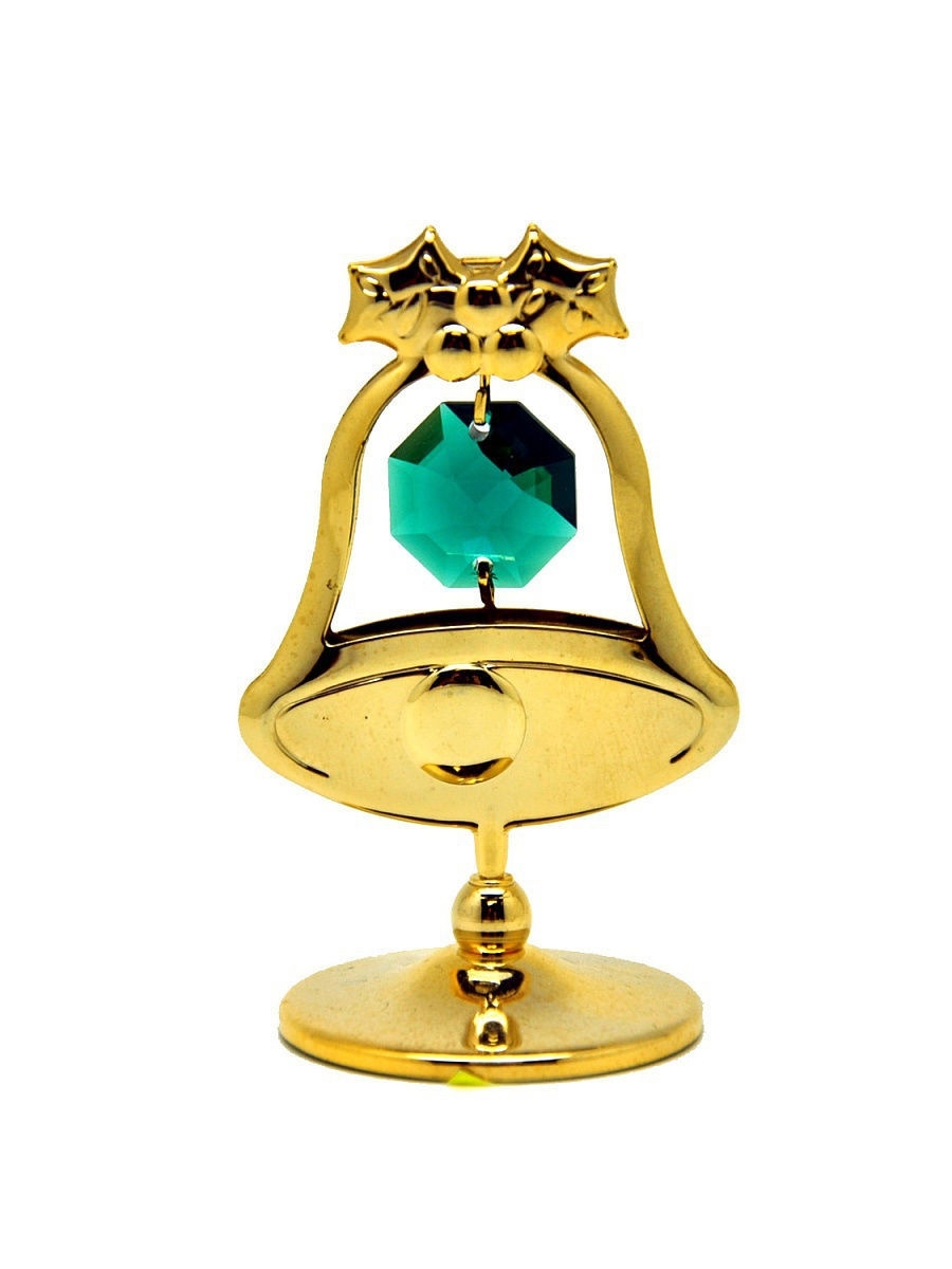 

Фигурка Колокольчик CRYSTOCRAFT 299-001-GEM золотистый, 299-001-GEM