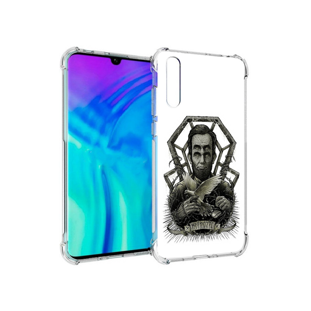 

Чехол MyPads Tocco для Huawei Enjoy 10s франклин абстракция, Прозрачный, Tocco