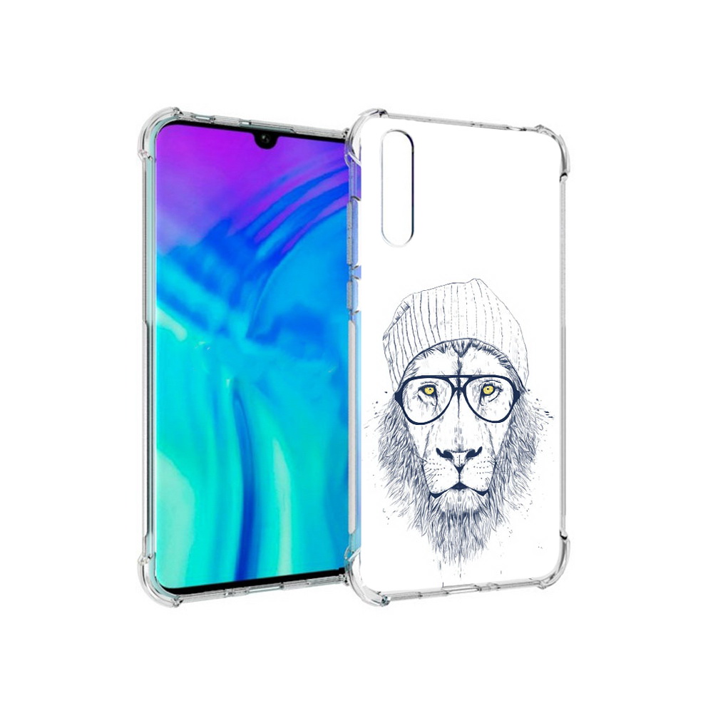 Чехол MyPads Tocco для Huawei Enjoy 10s хиппи лев
