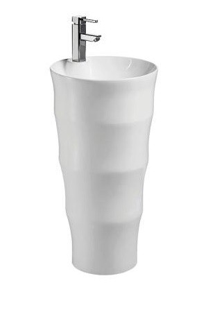 

CeramaLux Раковина CeramaLux G308 напольная, Белый