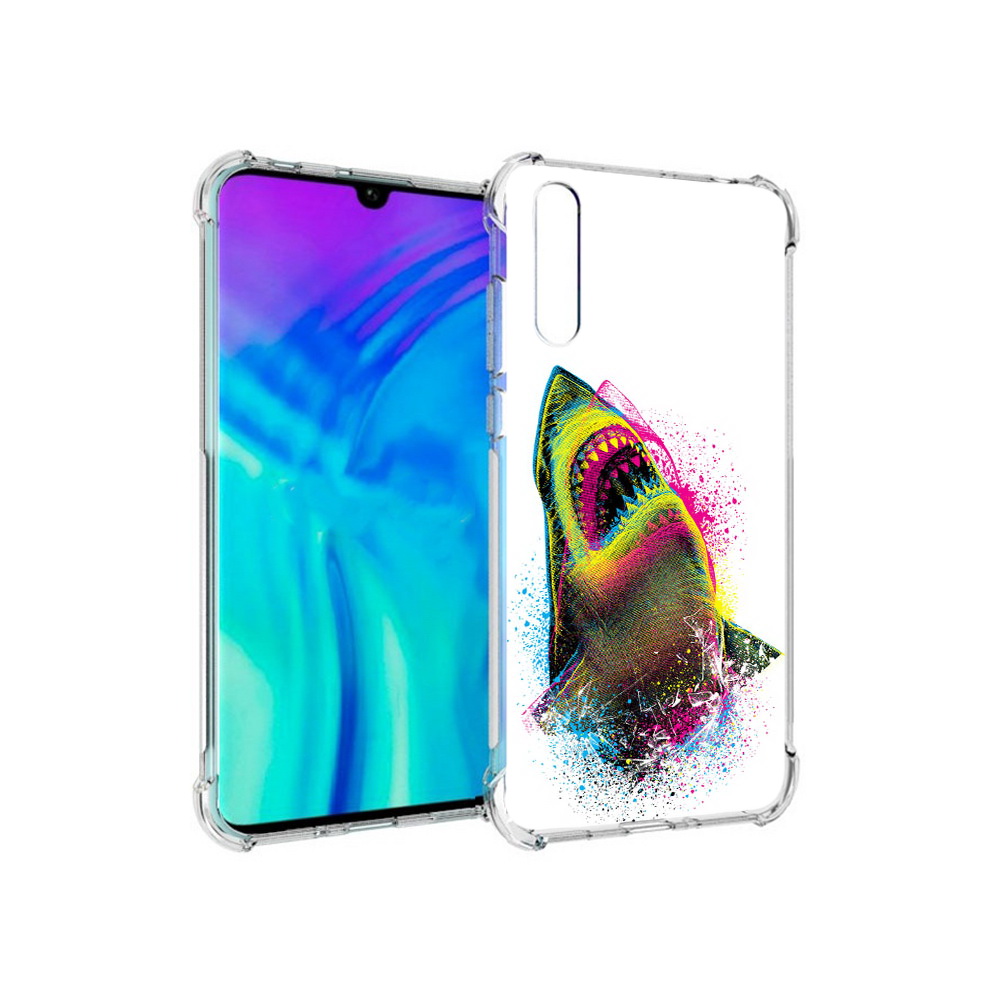 

Чехол MyPads Tocco для Huawei Enjoy 10s челюсти-2, Прозрачный, Tocco