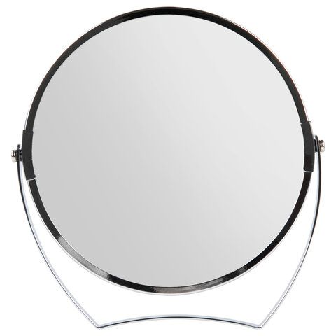 Зеркало настольное BRABIX, круглое, диметр 17см, 607421