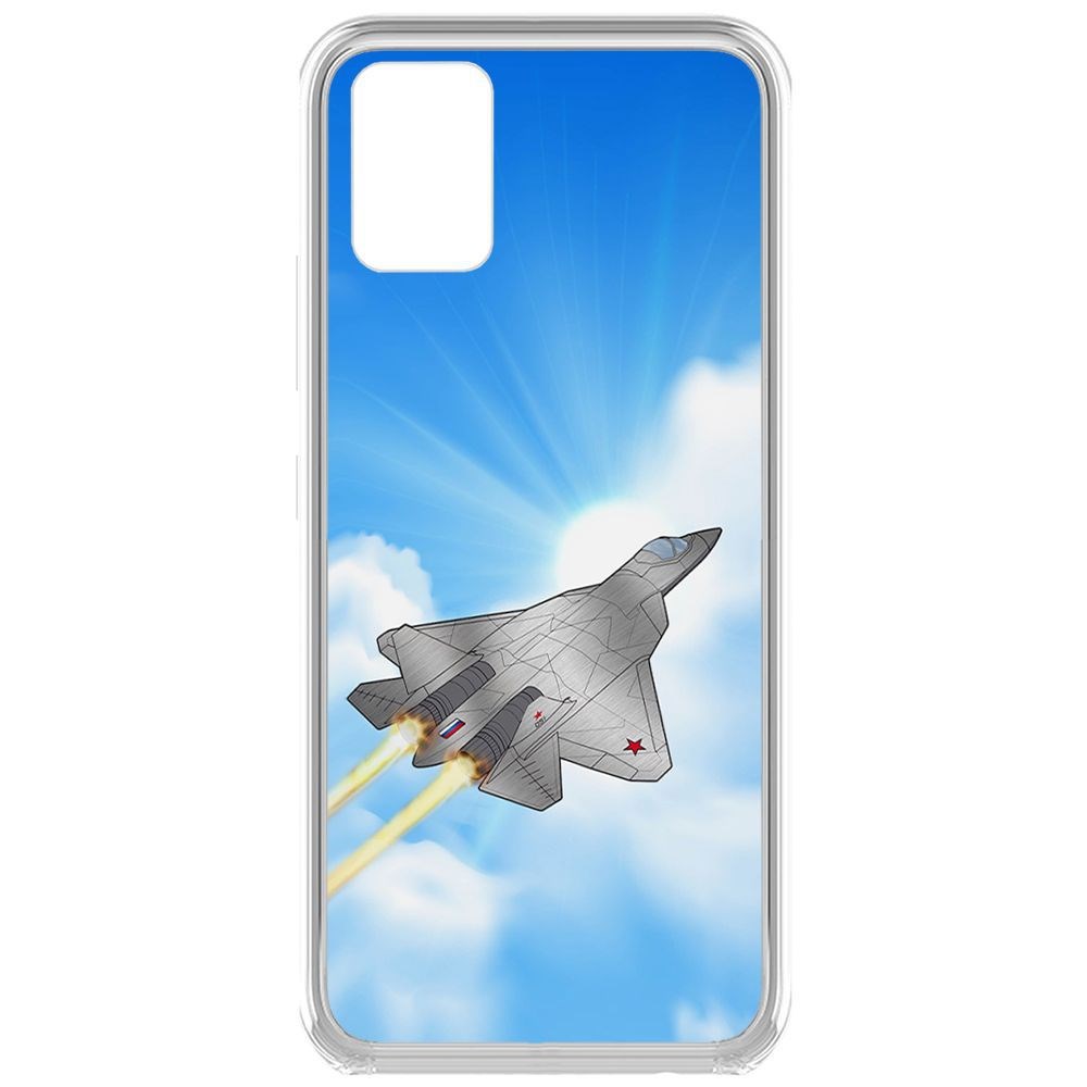 

Чехол-накладка Krutoff Clear Case СУ-57 для Samsung Galaxy A71 (A715)