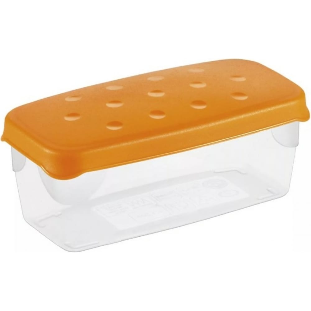 

COSMOPLAST Контейнер для СВЧ/мороз.камеры, 18x9x7 см, 0,6 л, пластик, цвет в асс-те 2118, В ассортименте