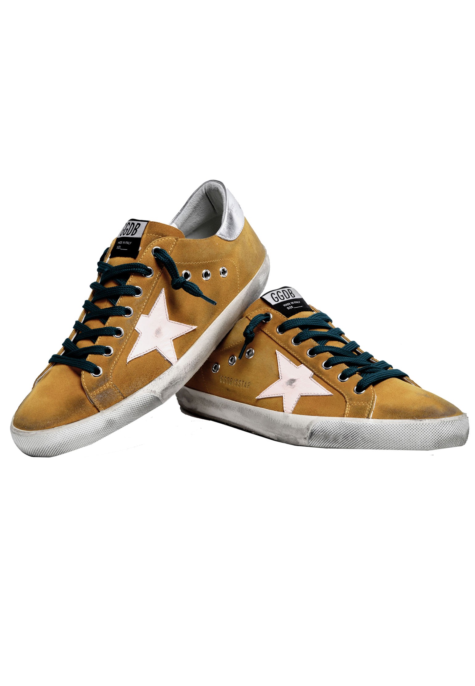 фото Кеды мужские golden goose 131423 желтые 41 eu