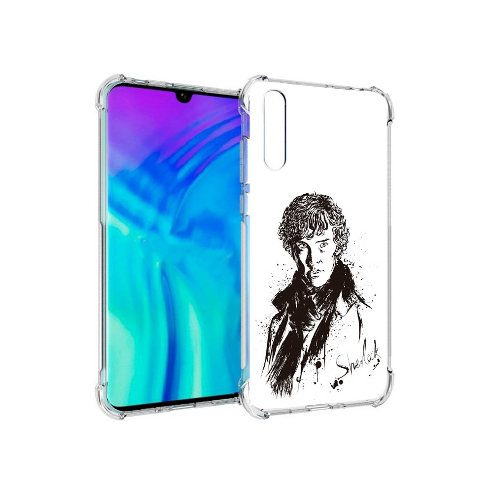 

Чехол MyPads Tocco для Huawei Enjoy 10s шерлок холмс портрет, Прозрачный, Tocco