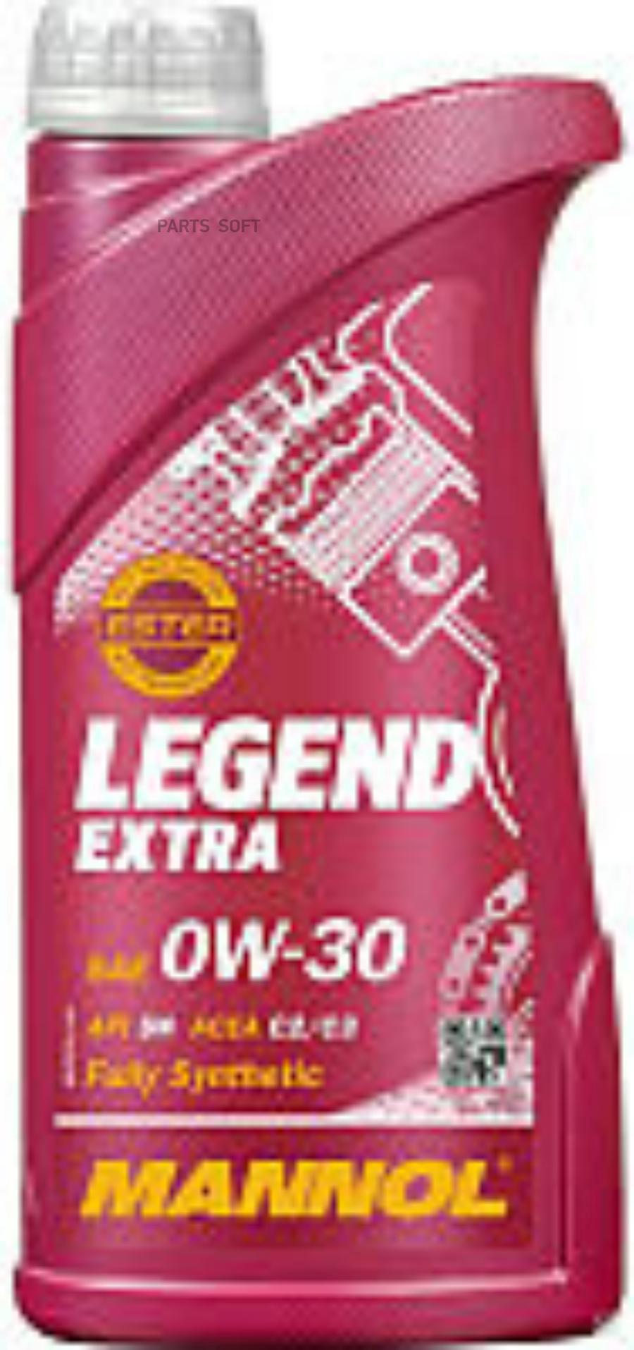 

Моторное масло Mannol Legend Extra Sae 0W30 5л