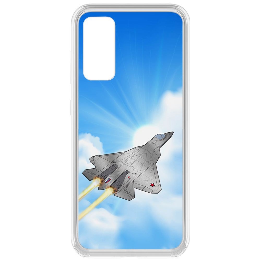 

Чехол-накладка Krutoff Clear Case СУ-57 для Samsung Galaxy S20 FE