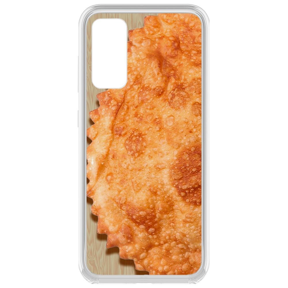 

Чехол-накладка Krutoff Clear Case Чебурек для Samsung Galaxy S20 FE