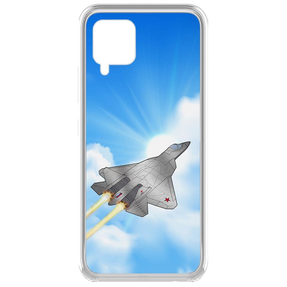 

Чехол-накладка Krutoff Clear Case СУ-57 для Samsung Galaxy A42 5G (A426), Прозрачный