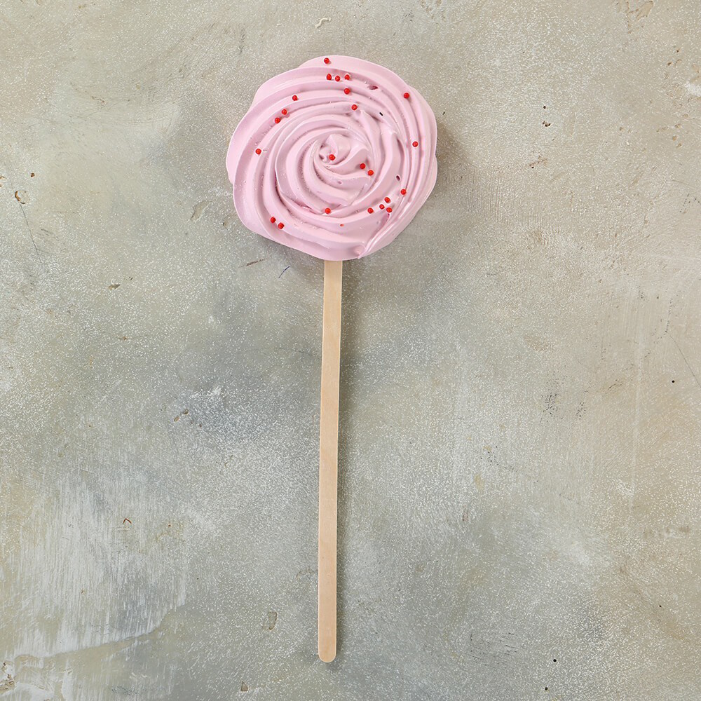 Безе МясновЪ ПЕКАРНЯ на палочке розовое