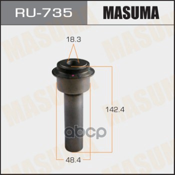 фото Сайлентблок подрамника nissan qashqai (j10) 06-13, x-trail (t31, t32) 07-; renault koleos masuma