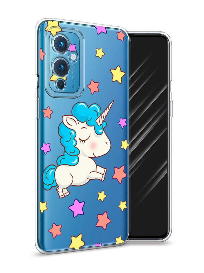 

Чехол Awog на OnePlus 9 LE2110 / ВанПлас 9 LE2110 "Звездный единорог", Разноцветный, 152750-2