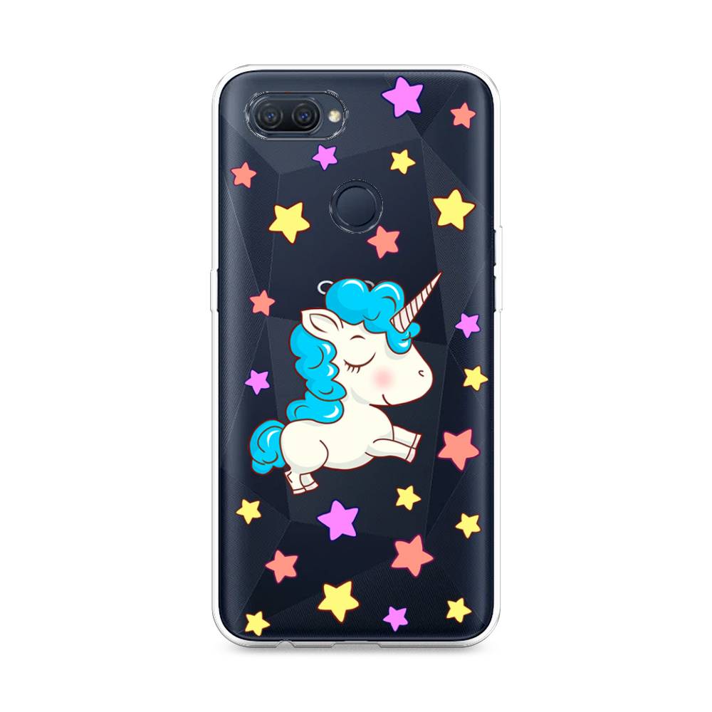 

Чехол Awog на Oppo A12 "Звездный единорог", Разноцветный, 253450-2