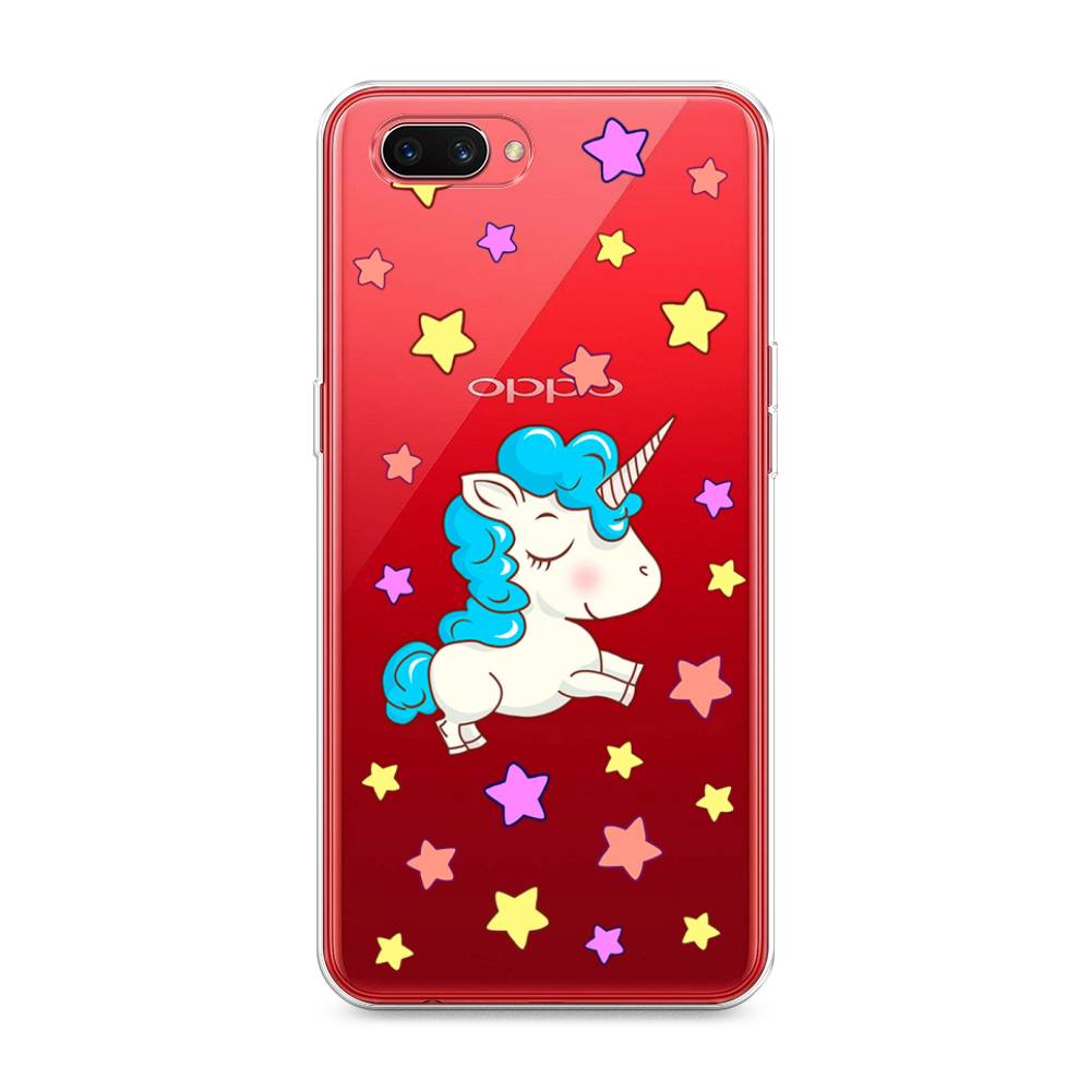 

Чехол Awog на Oppo A3s "Звездный единорог", Разноцветный, 250650-2