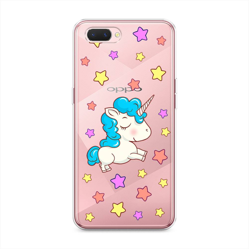 

Чехол Awog на Oppo A3s "Звездный единорог", Разноцветный, 252050-2