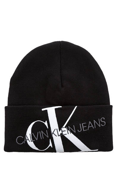 

Шапка бини мужская Calvin Klein Jeans K50K505869 черная, Черный, K50K505869
