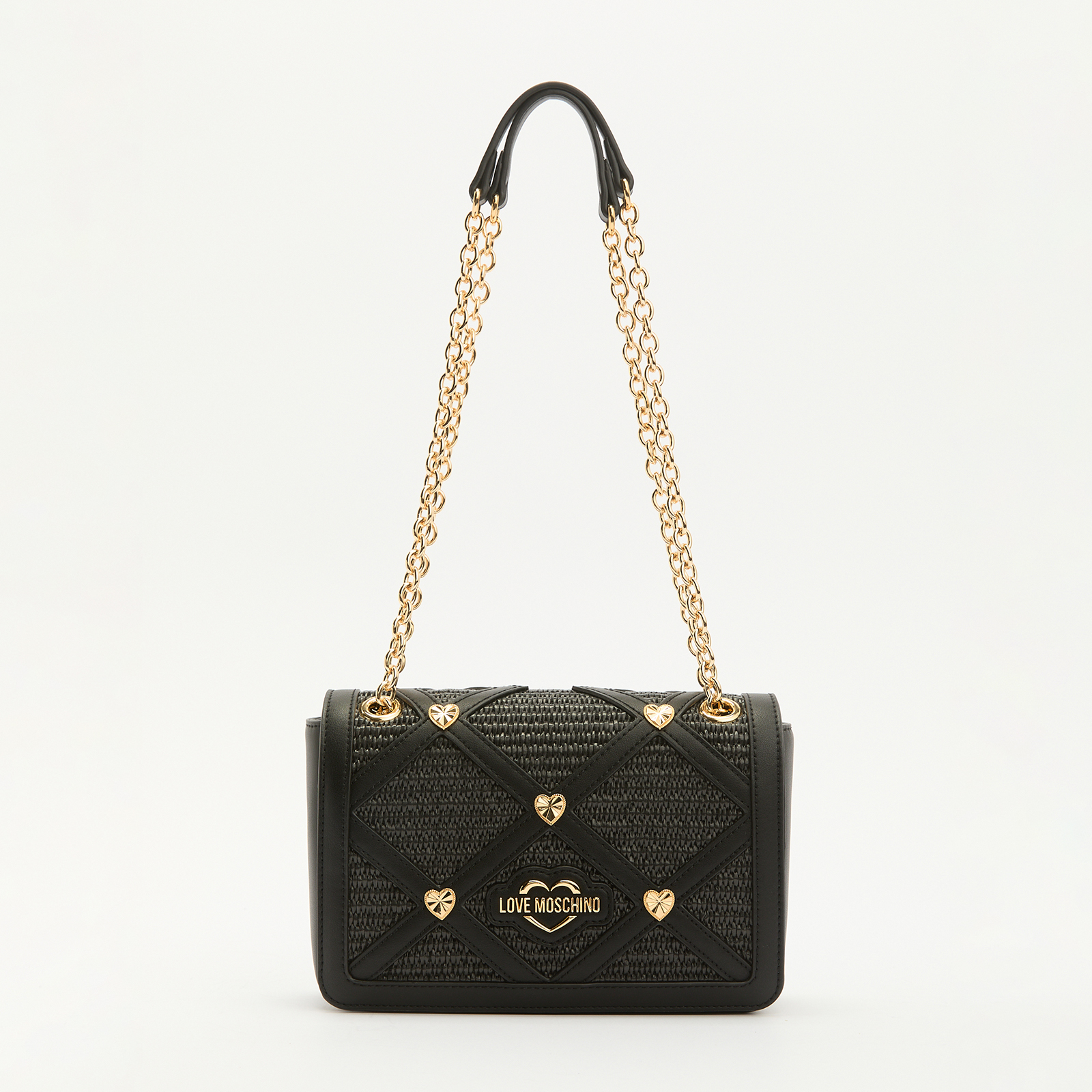 

Сумка женская Love Moschino JC4313PP SS24 черная, Черный, JC4313PP SS24