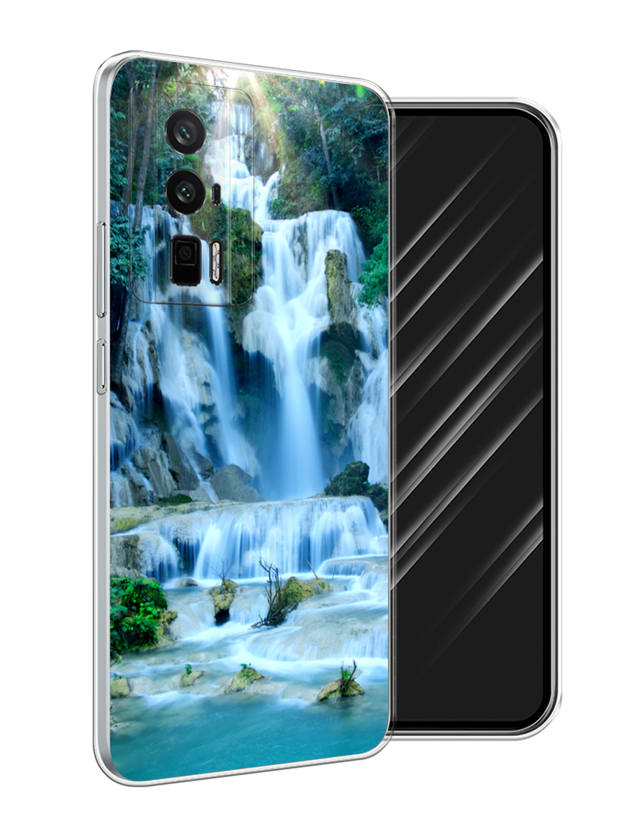 

Чехол Awog на Xiaomi Redmi K60/Poco F5 Pro "Водопад 8", Голубой;зеленый, 318850-1