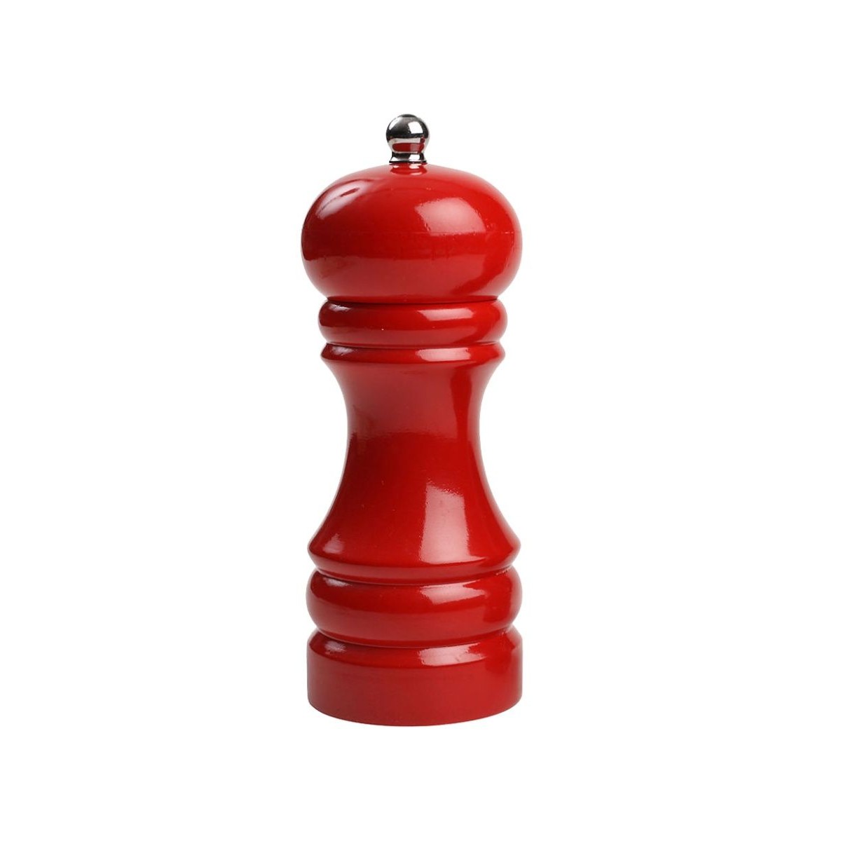 T&G Мельница для соли Capstan Natural Hevea Red, 15 см, красная 12102