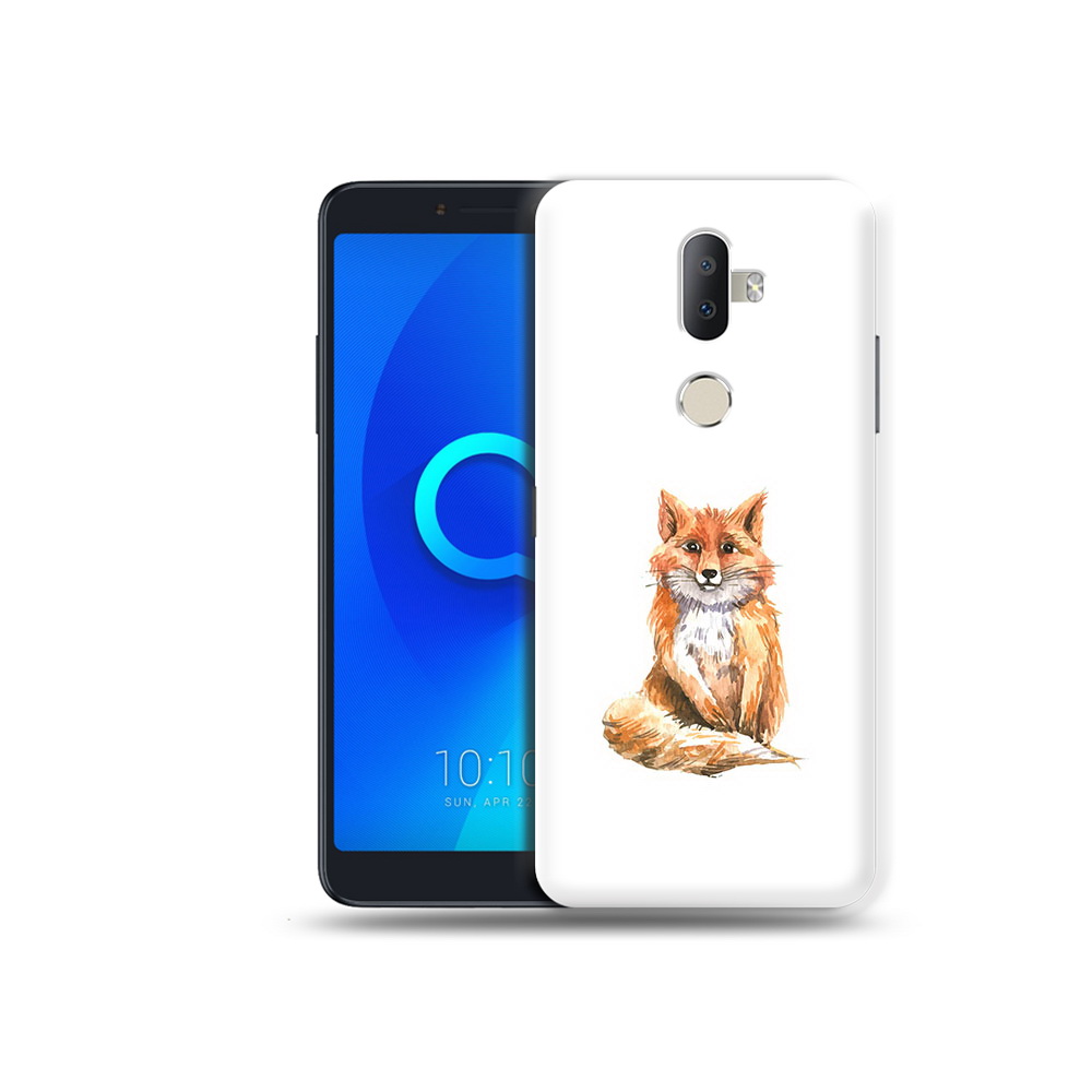 

Чехол MyPads Tocco для Alcatel 3V детская лиса, Прозрачный, Tocco