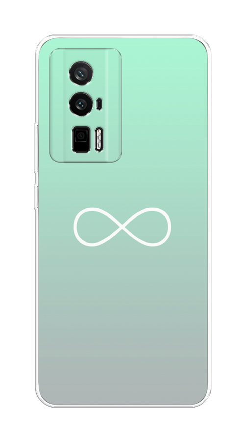 

Чехол Awog на Xiaomi Redmi K60, Poco F5 Pro "Бесконечность от Тиффани", Бирюзовый, 318850-1