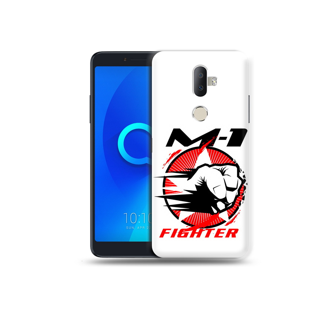 

Чехол MyPads Tocco для Alcatel 3V единоборства М-1, Прозрачный, Tocco