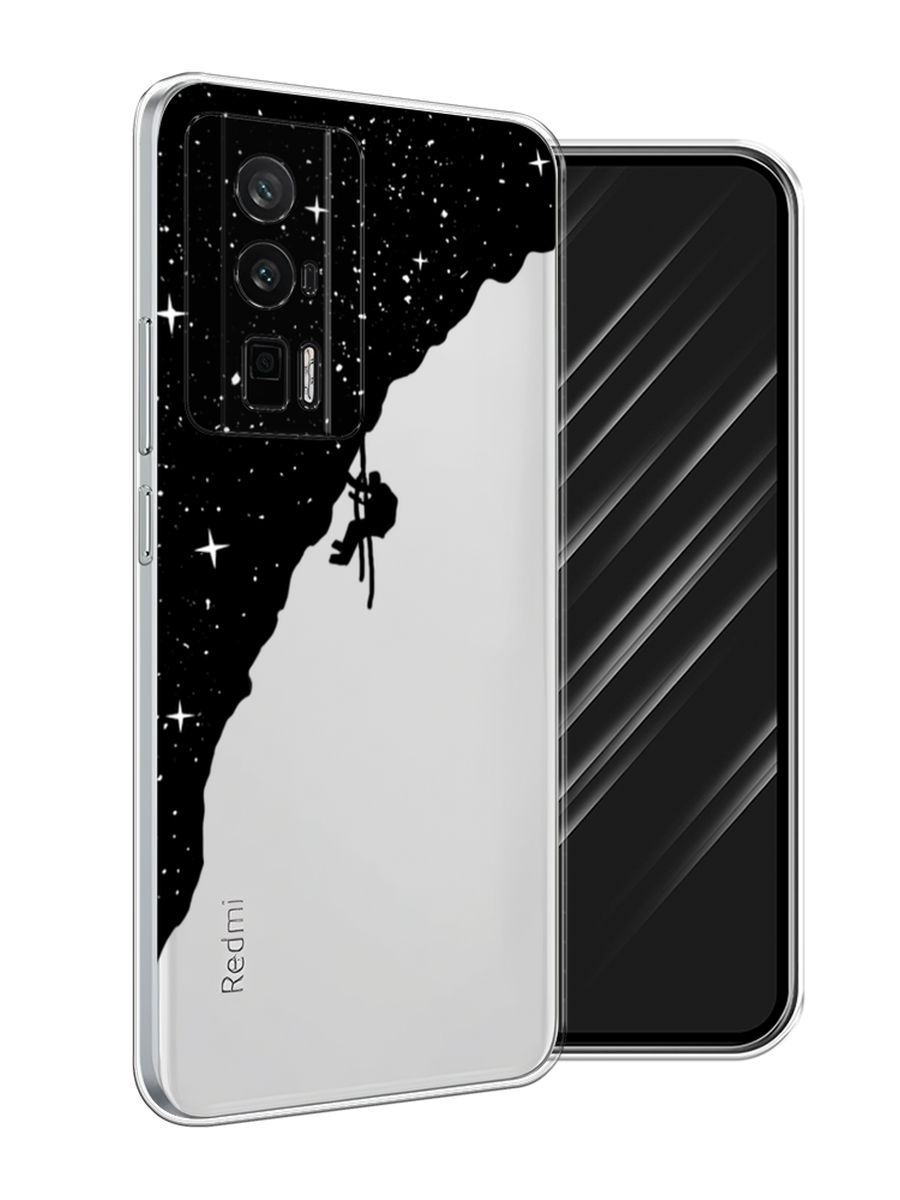 

Чехол Awog на Xiaomi Redmi K60/Poco F5 Pro "Скалолаз в космосе", Черный;белый;бежевый, 318850-1